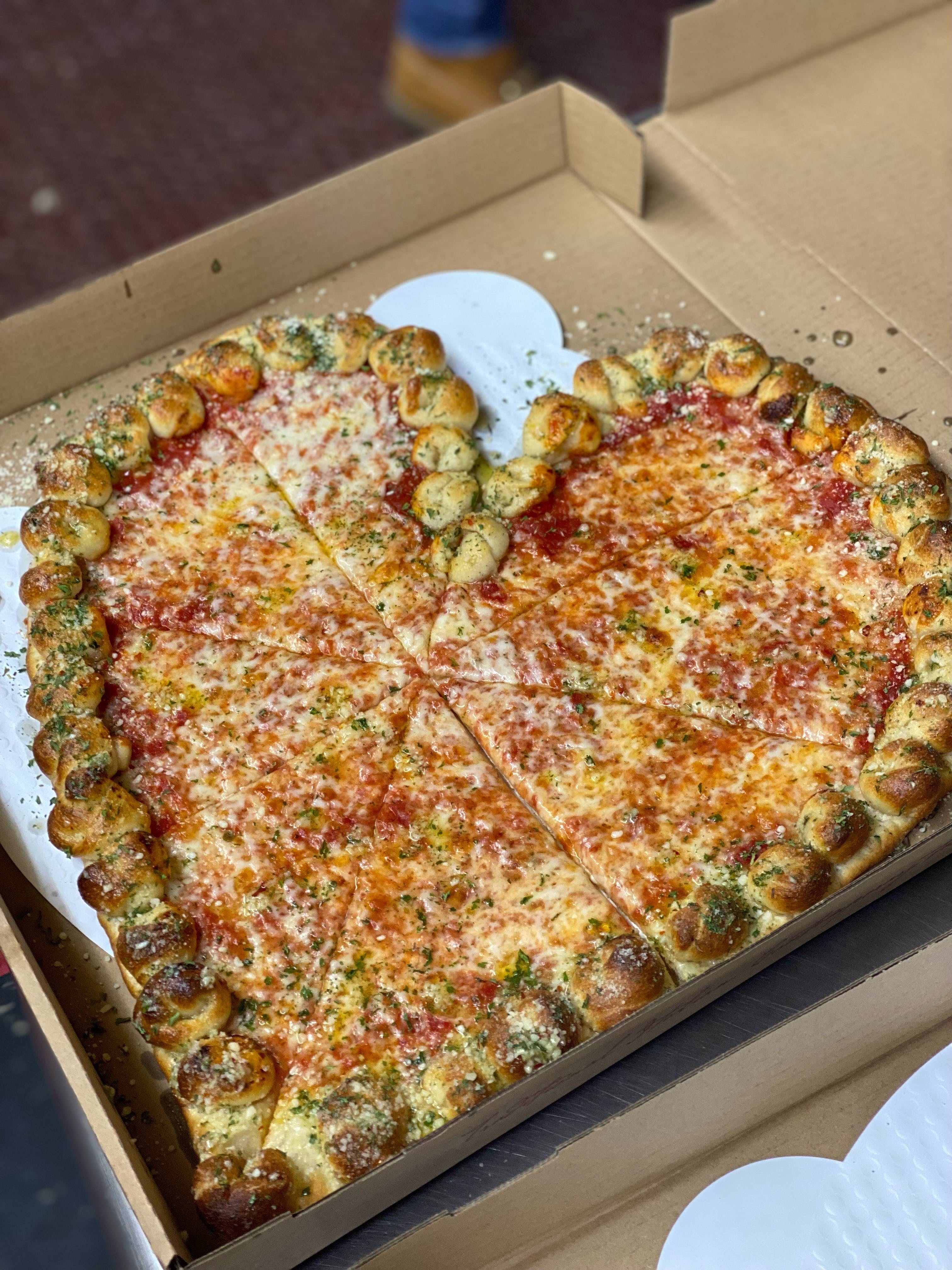 All About The Crust 2 Menu Pizza Delivery Turnersville, NJ Order Slice