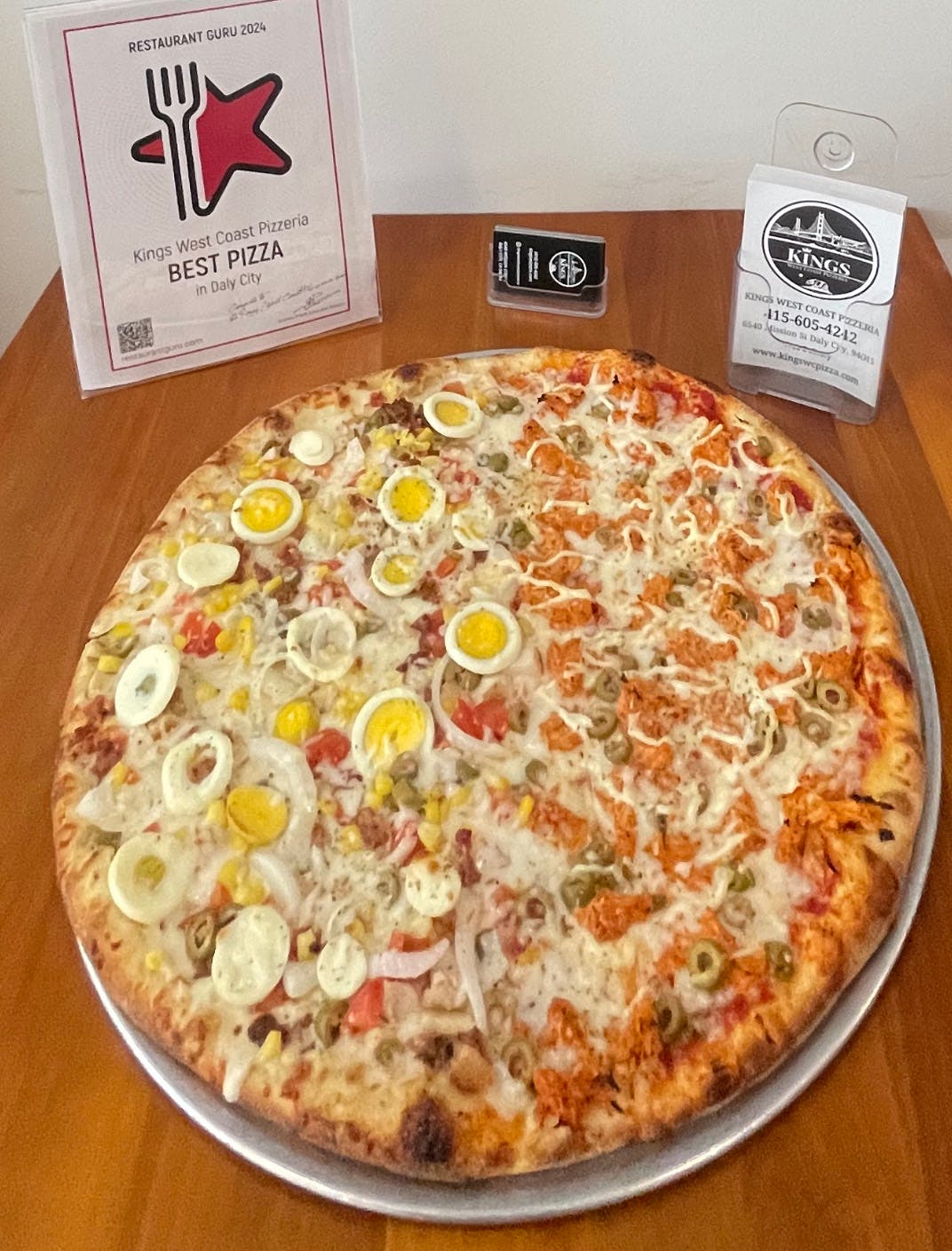 Kings West Coast Pizzeria hero