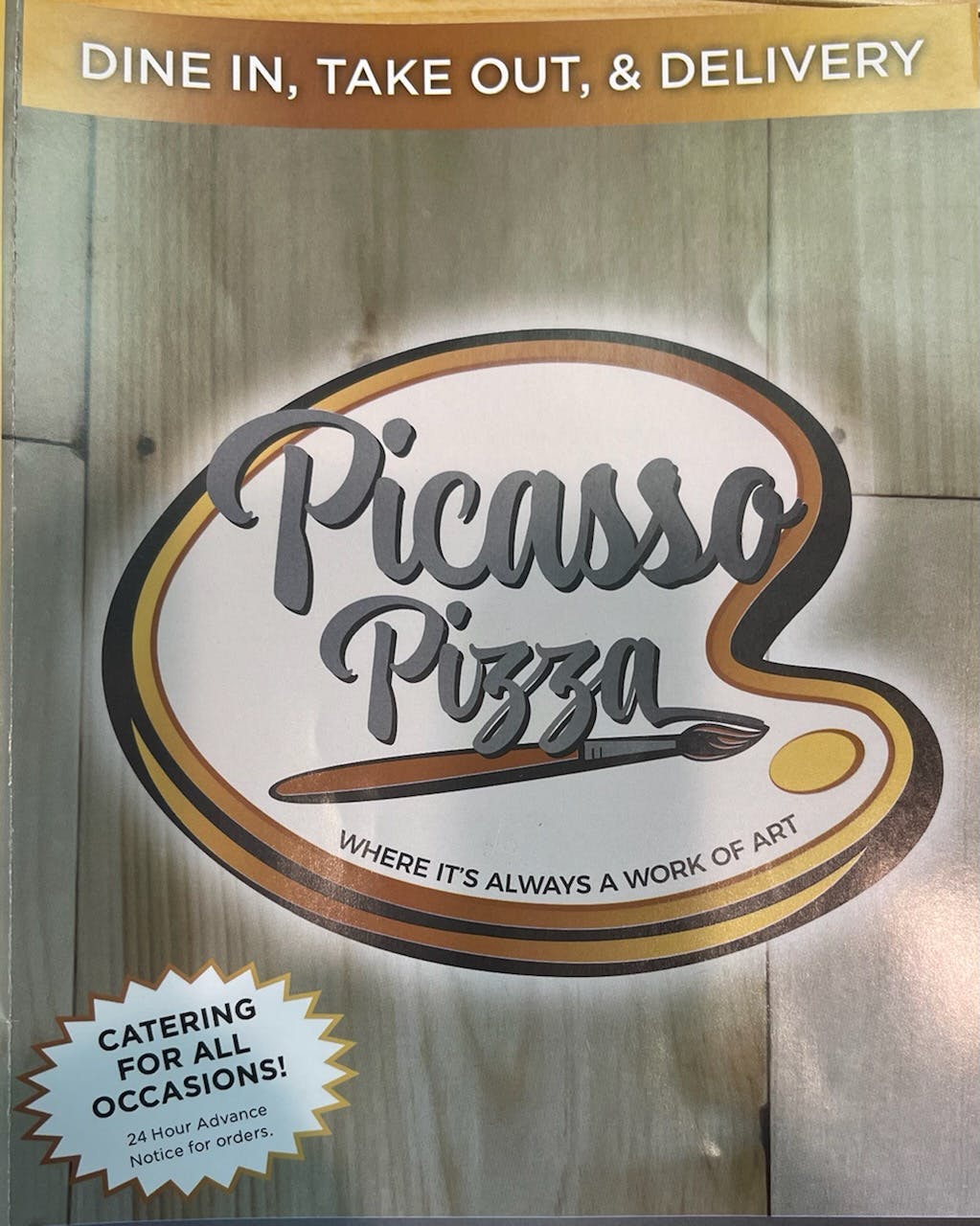 Picasso Pizza hero