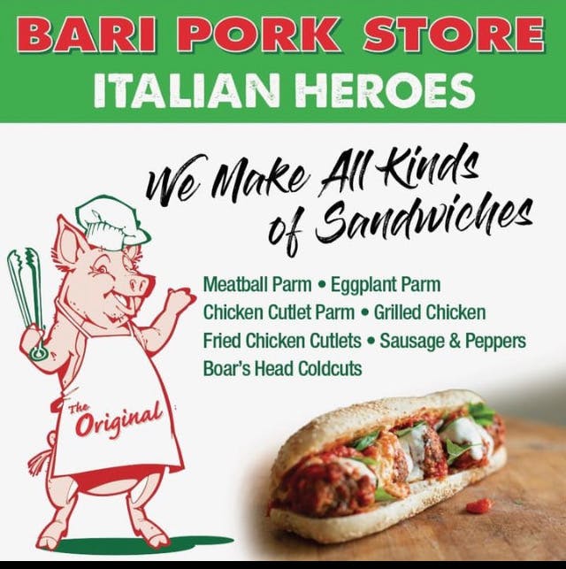 Bari Pork Store hero