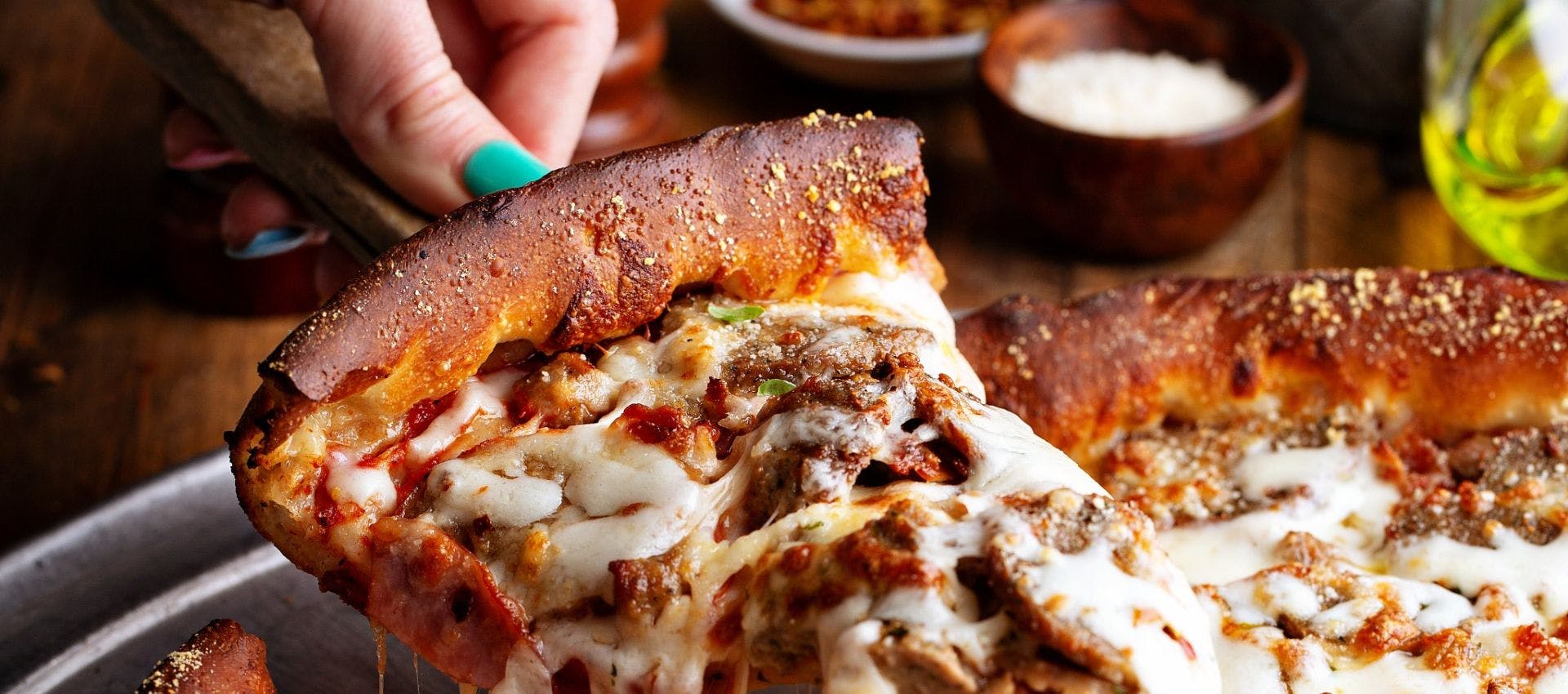 Chicago Deep Dish Pizza (Offers Catering!) hero