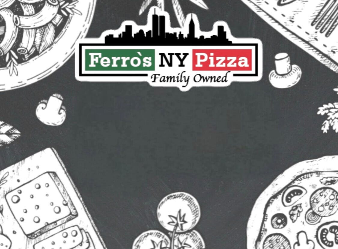 Ferro's Pizza hero