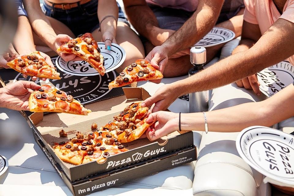 Pizza Guys Menu Vacaville, CA Order Delivery Slice