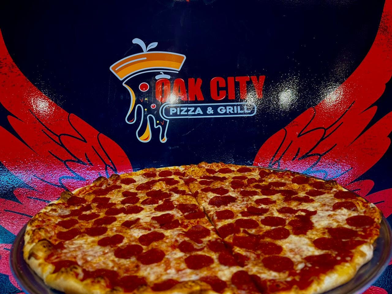 Oak City Pizza & Grill hero