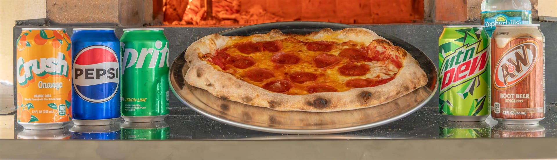 Simonetta's Brick Oven Pizza Bus hero