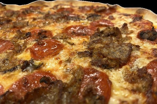 Valentino's Brooklyn Style Pizza hero