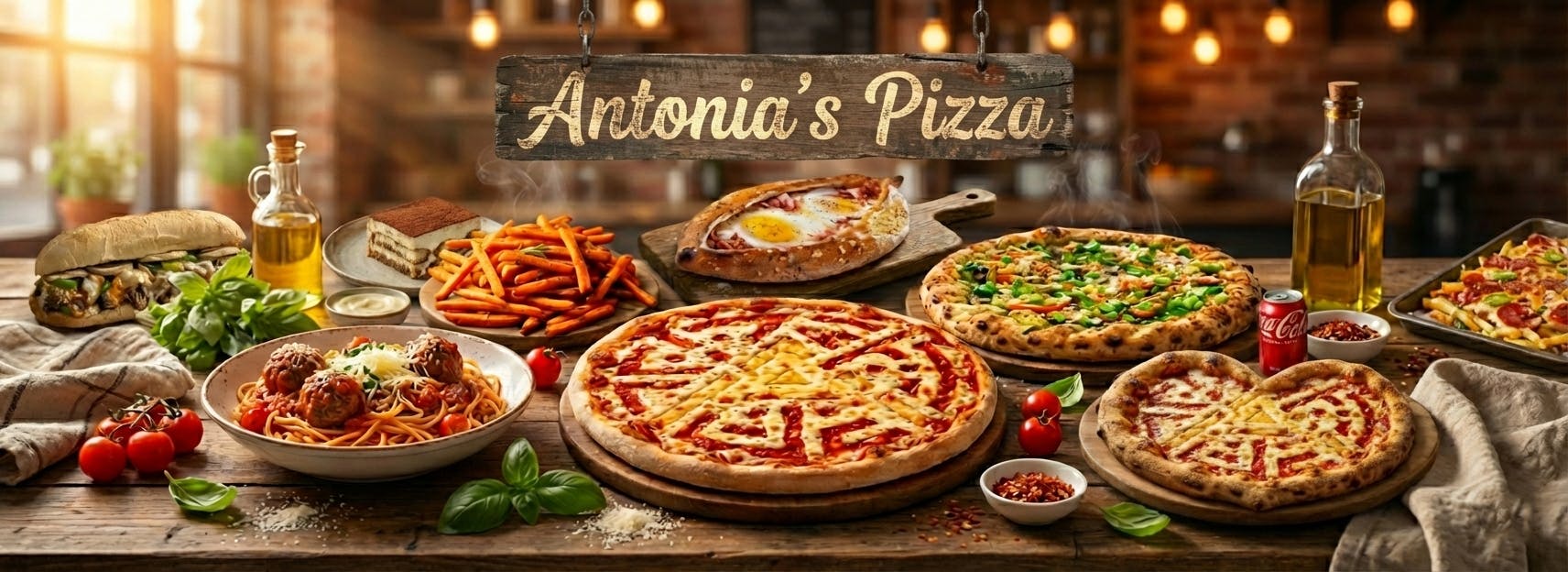 Antonia's Pizza hero