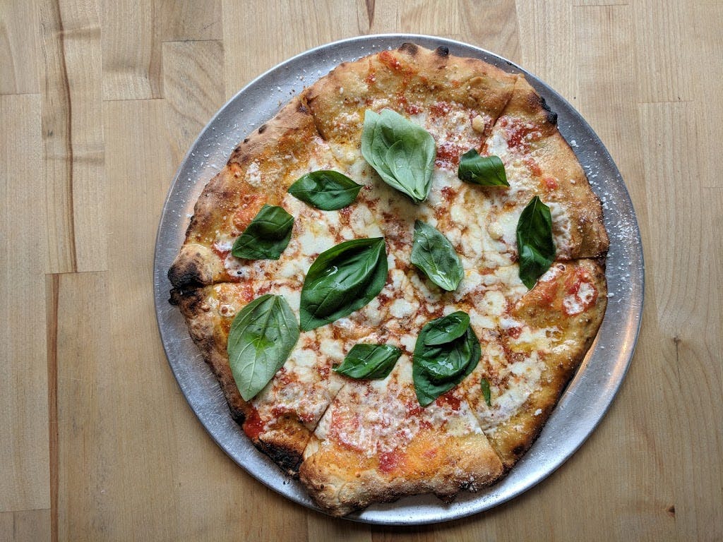 Mangia Macrina's Wood Fired Pizza hero