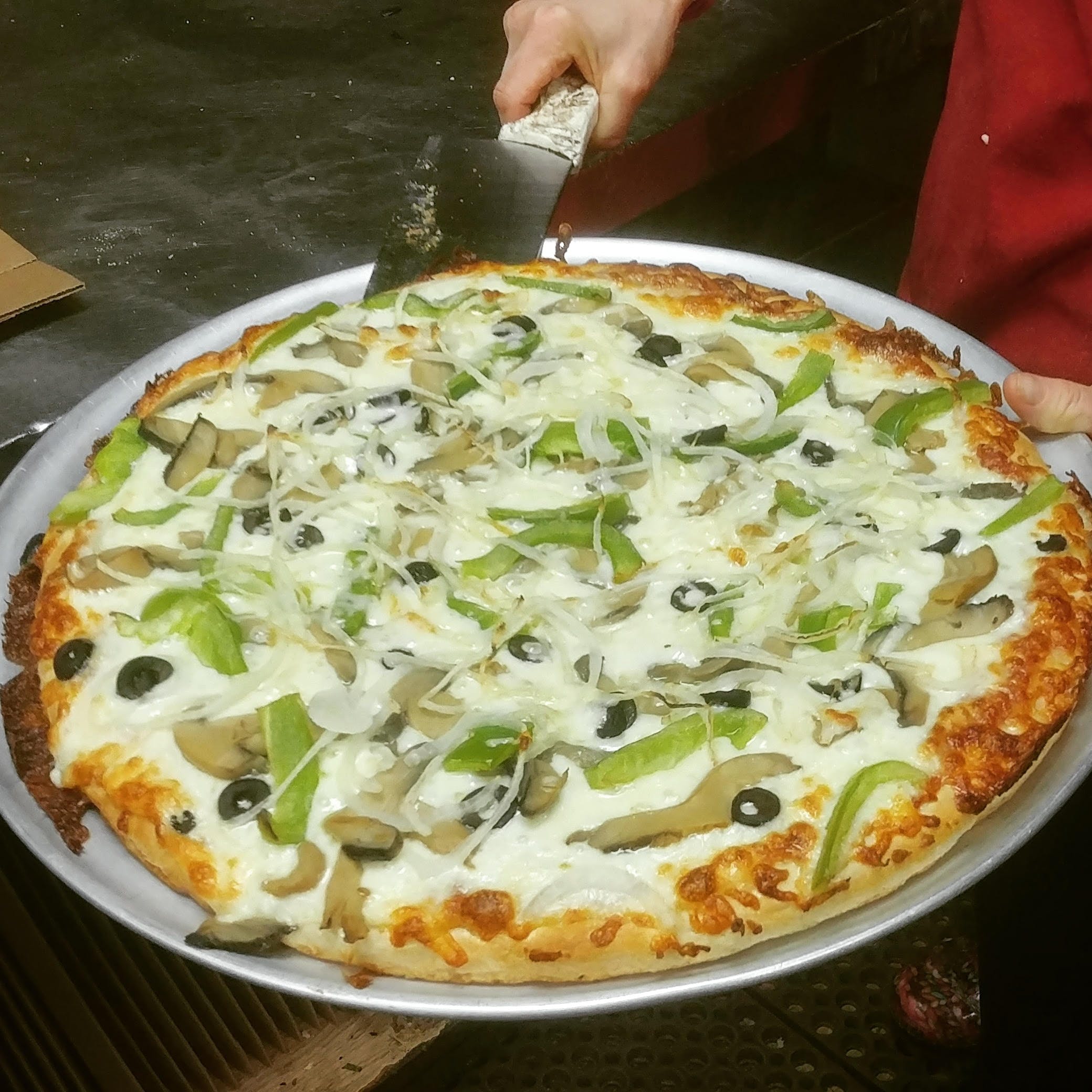 Manny's Pizza & Grinders Menu Holyoke, MA Order Delivery Slice