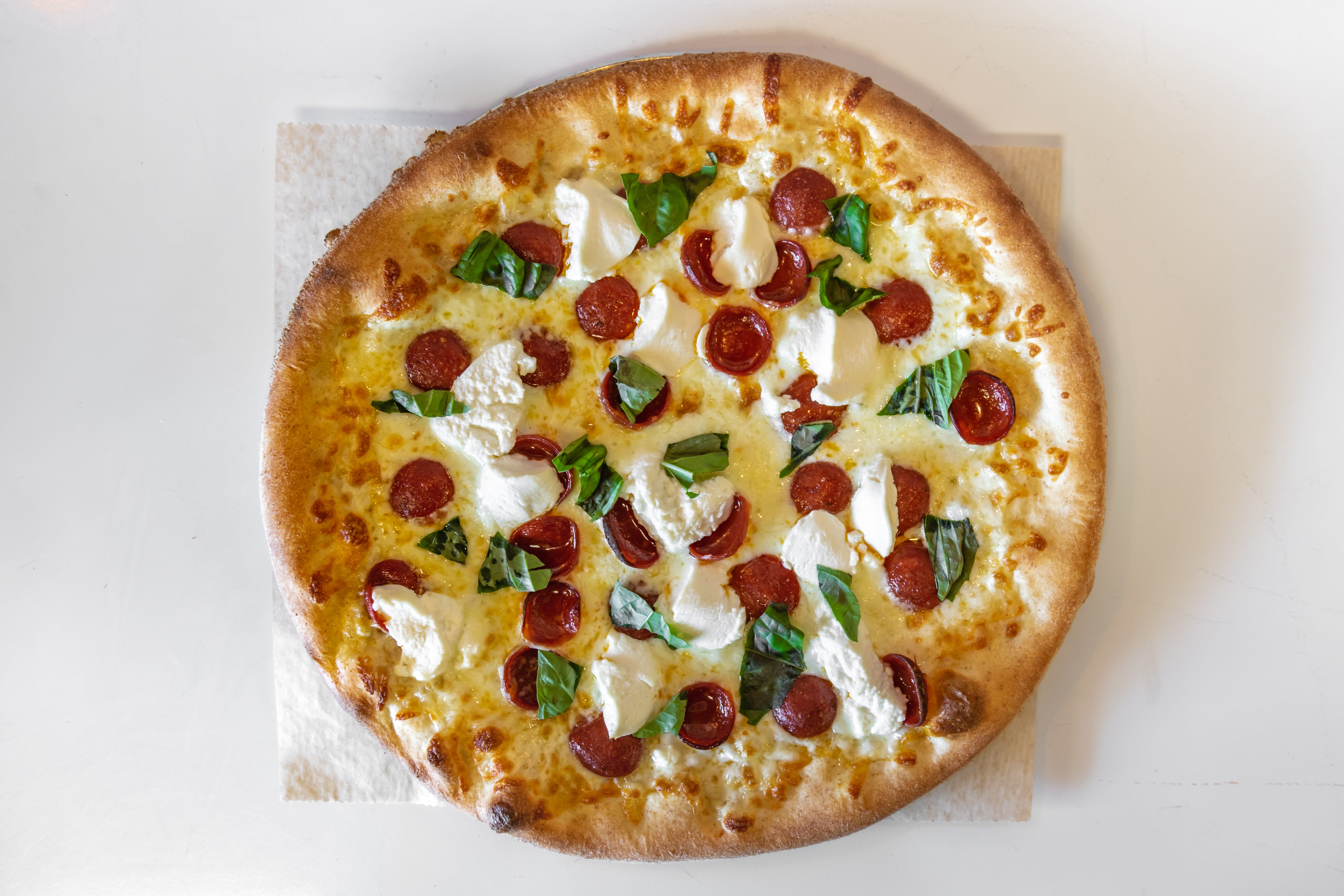 Crust N Fire Mt Laurel NJ 439 Larchmont Blvd Hours Menu Order cauliflower-crust-margherita-pizza-fire-roasted-tomatoes-mozzarella