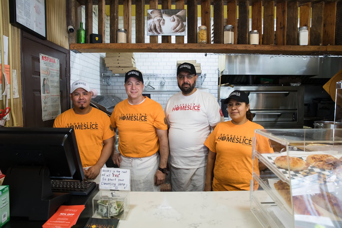 Brooklyn's Homeslice Pizzeria's restaurant story