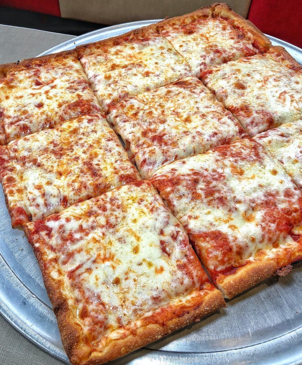 Bella Pizzeria Menu Pizza Delivery Hillsborough NJ Order Slice   Product Sicilian Cheese Pizza 3604043 