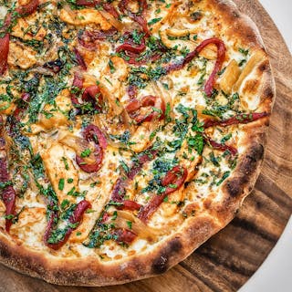 Spicy Pepper Chicken Pizza