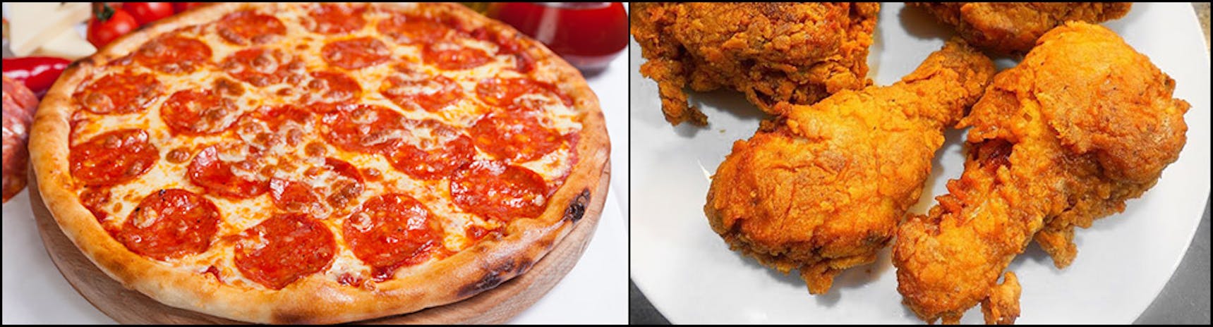 crown fried chicken and pizza brooklyn new york photos