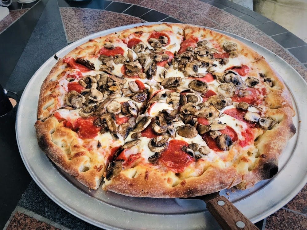 Fratello's Pizza & Pasta Menu Upland, CA Order Delivery Slice