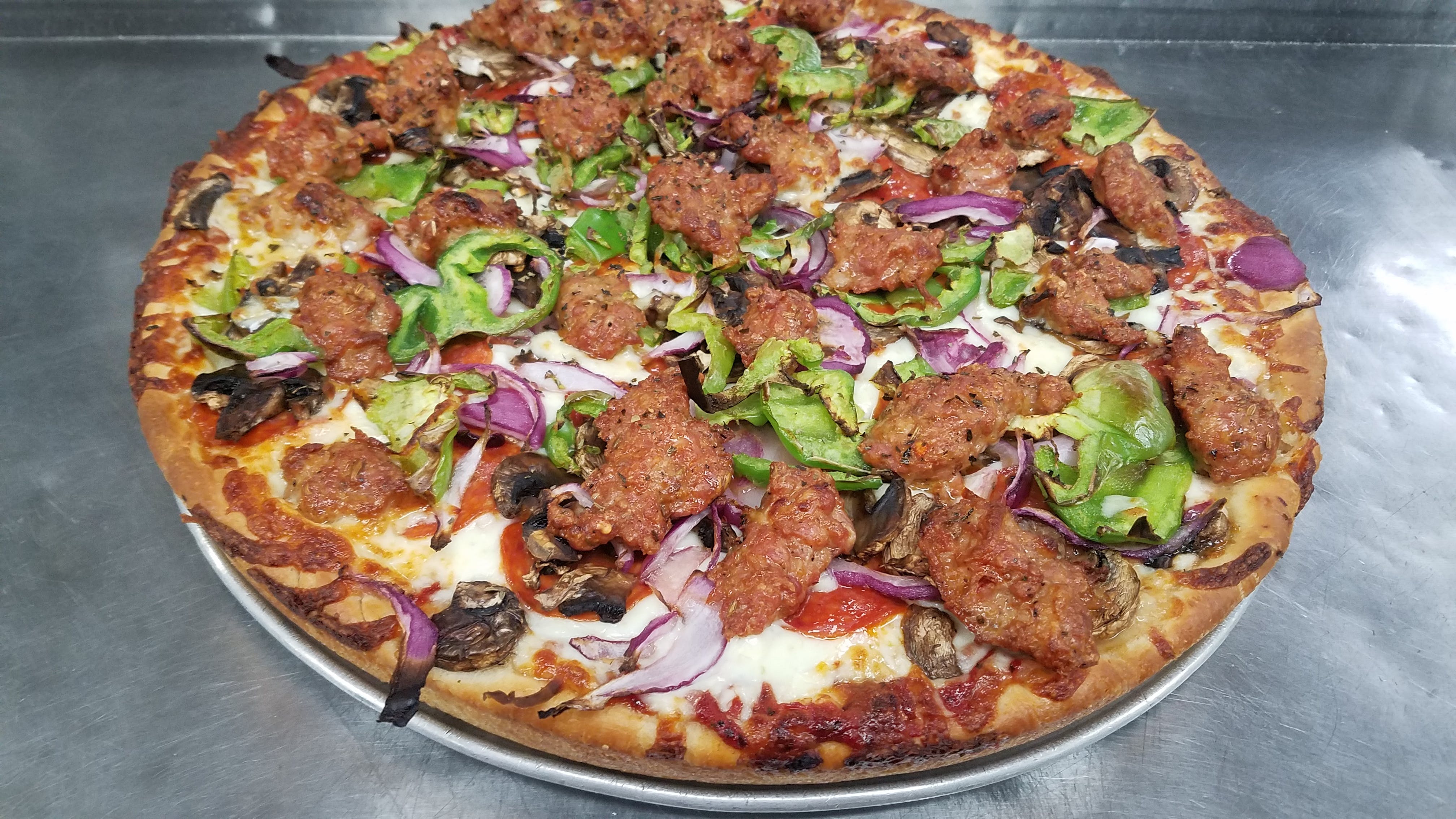 Panhandler's Pizza hero