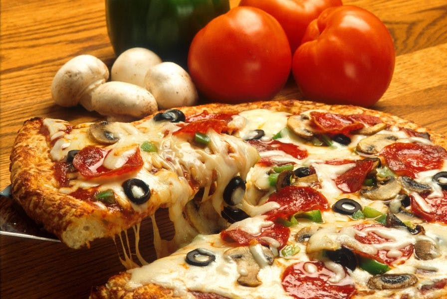 Italian village on sale pizza menu