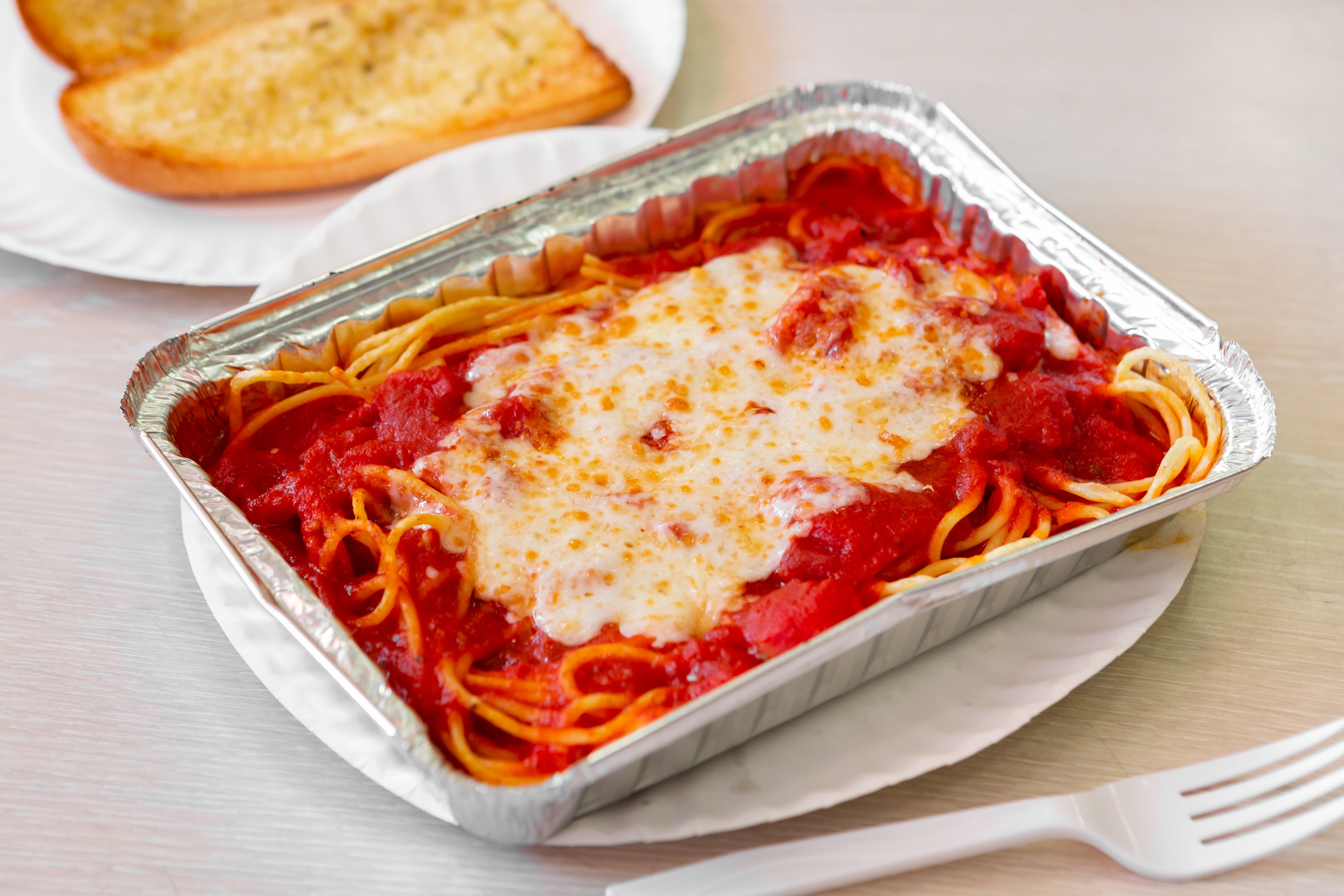 EverettPizza SpaghettiWithSauce