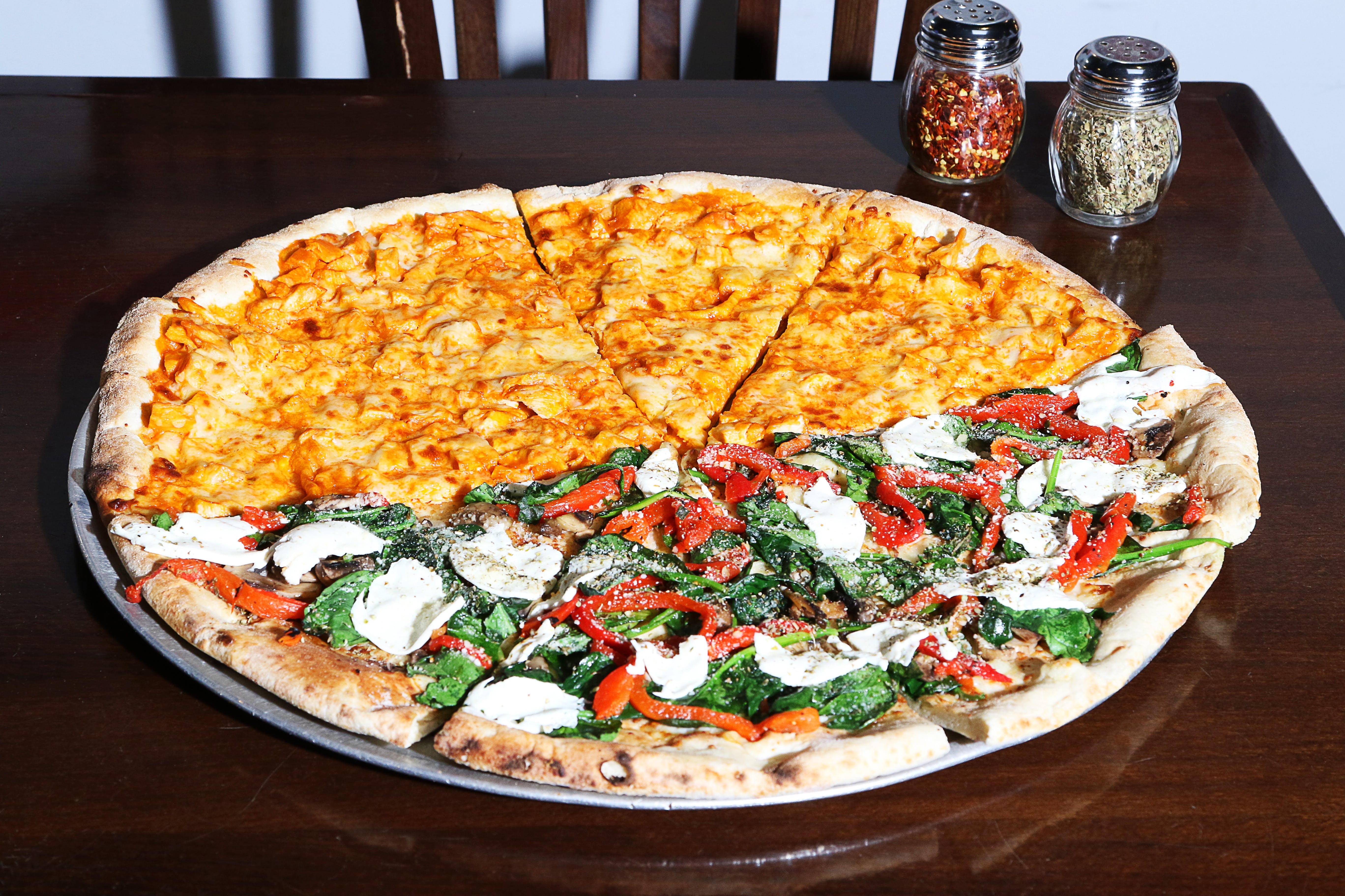 Panico's Brick Oven Pizza Menu New Brunswick, NJ Order Delivery Slice