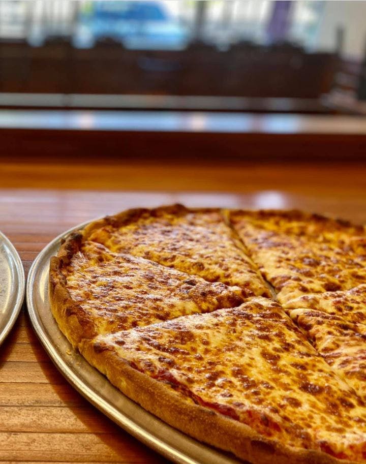 Vintage Pizza Menu Latham, NY Order Delivery Slice