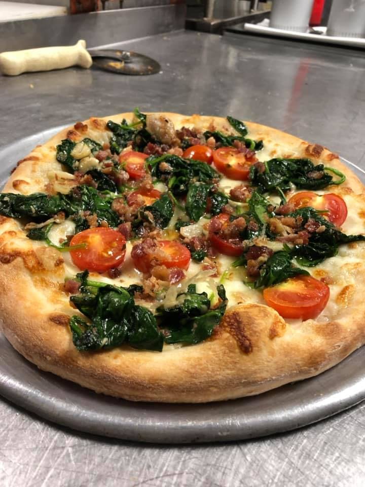 Mickey G's Bistro Menu Floyd, VA Pizza Delivery Order for Pickup Slice