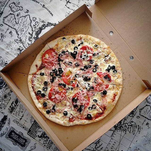 Pollo Pizza Pasta Menu Greensboro, NC Order Delivery Slice