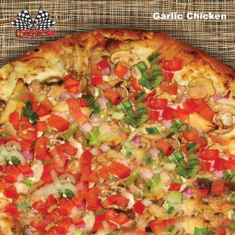 Checkers Pizza Menu San Jose, CA Order Delivery Slice