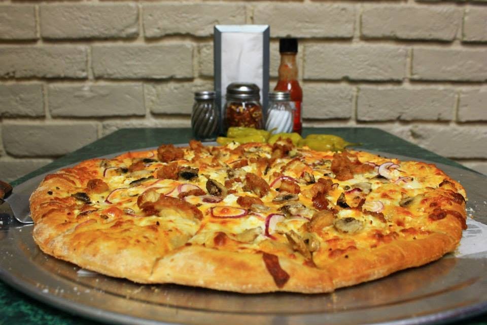 pizza at virgin river casino cafe