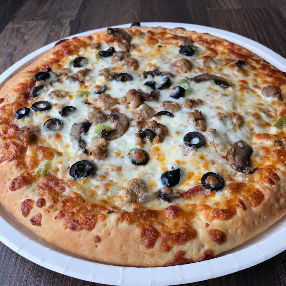 Jimmy's Pizza Menu New Town, ND Order Delivery Slice