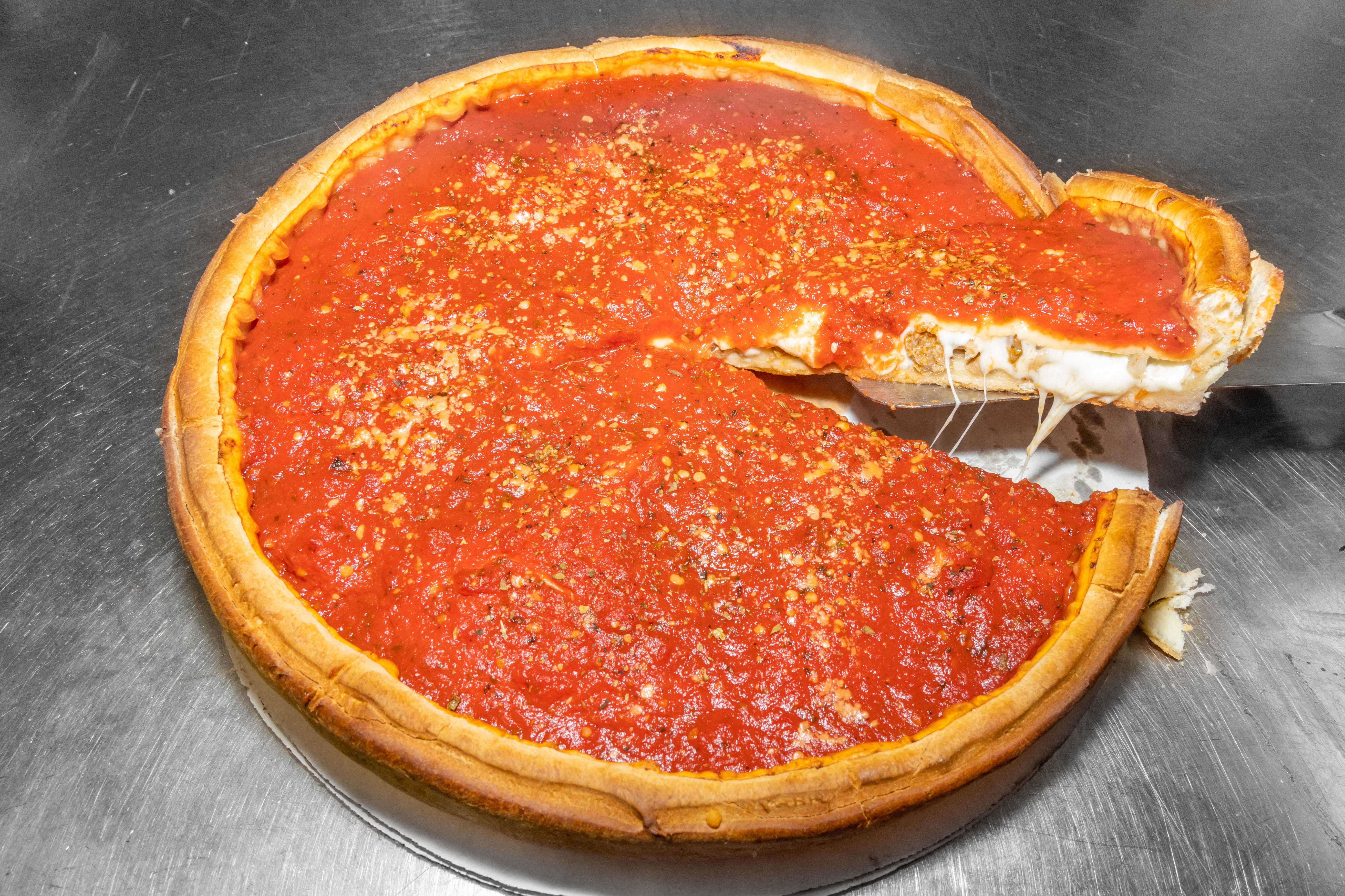 Chicago Deep Dish Pizza (Offers Catering!) - Arlington - Menu & Hours -  Order Delivery (5% off)