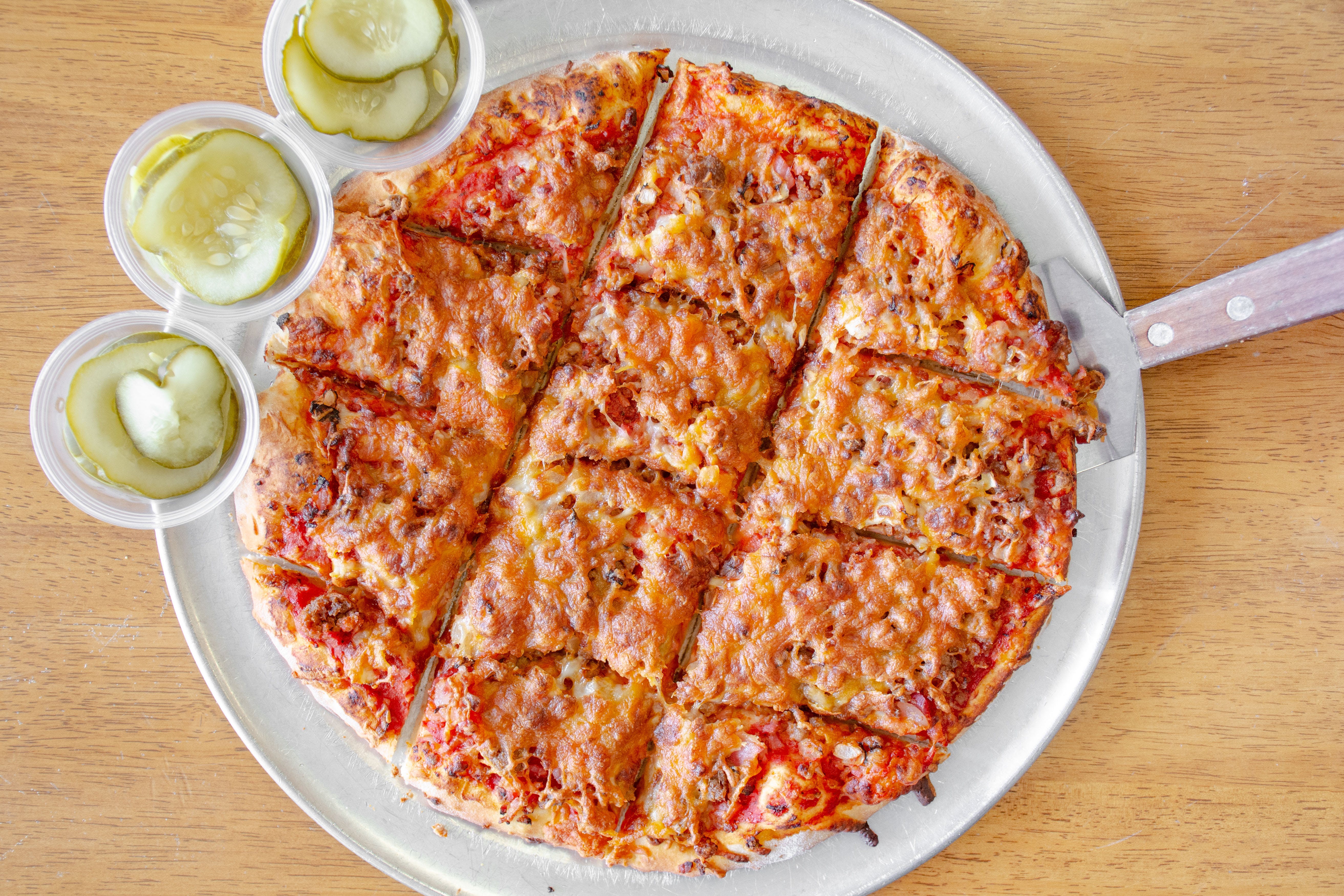 3 Brother's Family Pizza hero
