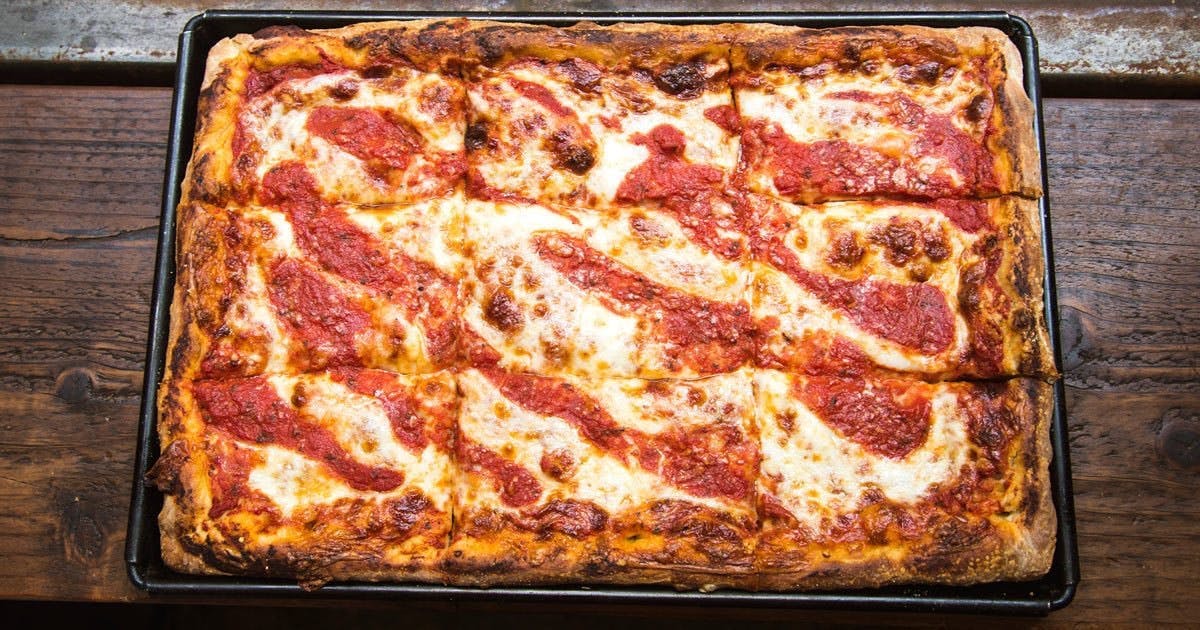 square pizza