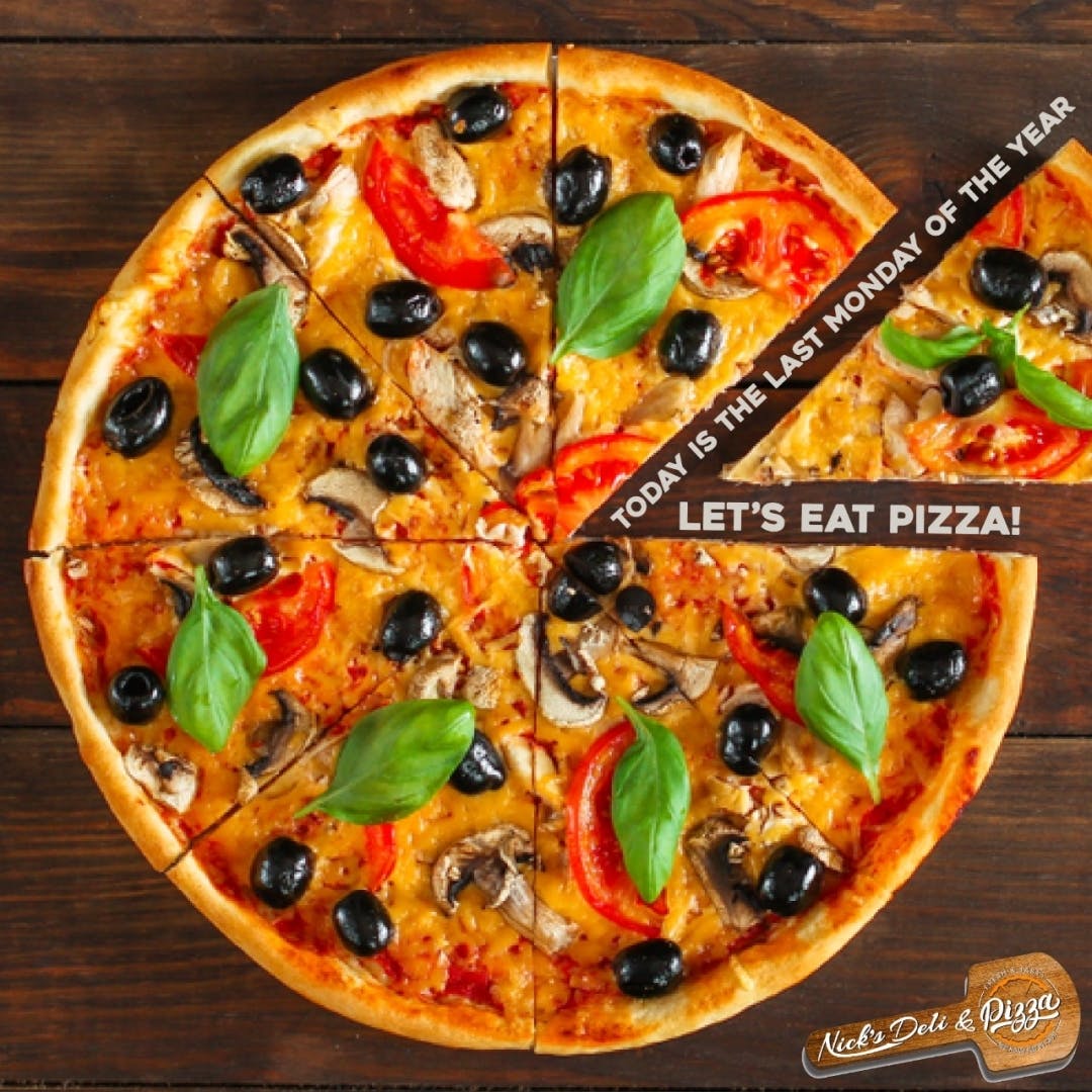 Nick's Deli & Pizza Menu Rochester, NY Order Delivery Slice