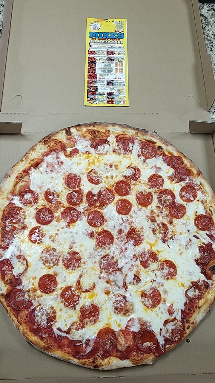 Mike's Giant New York Pizza hero