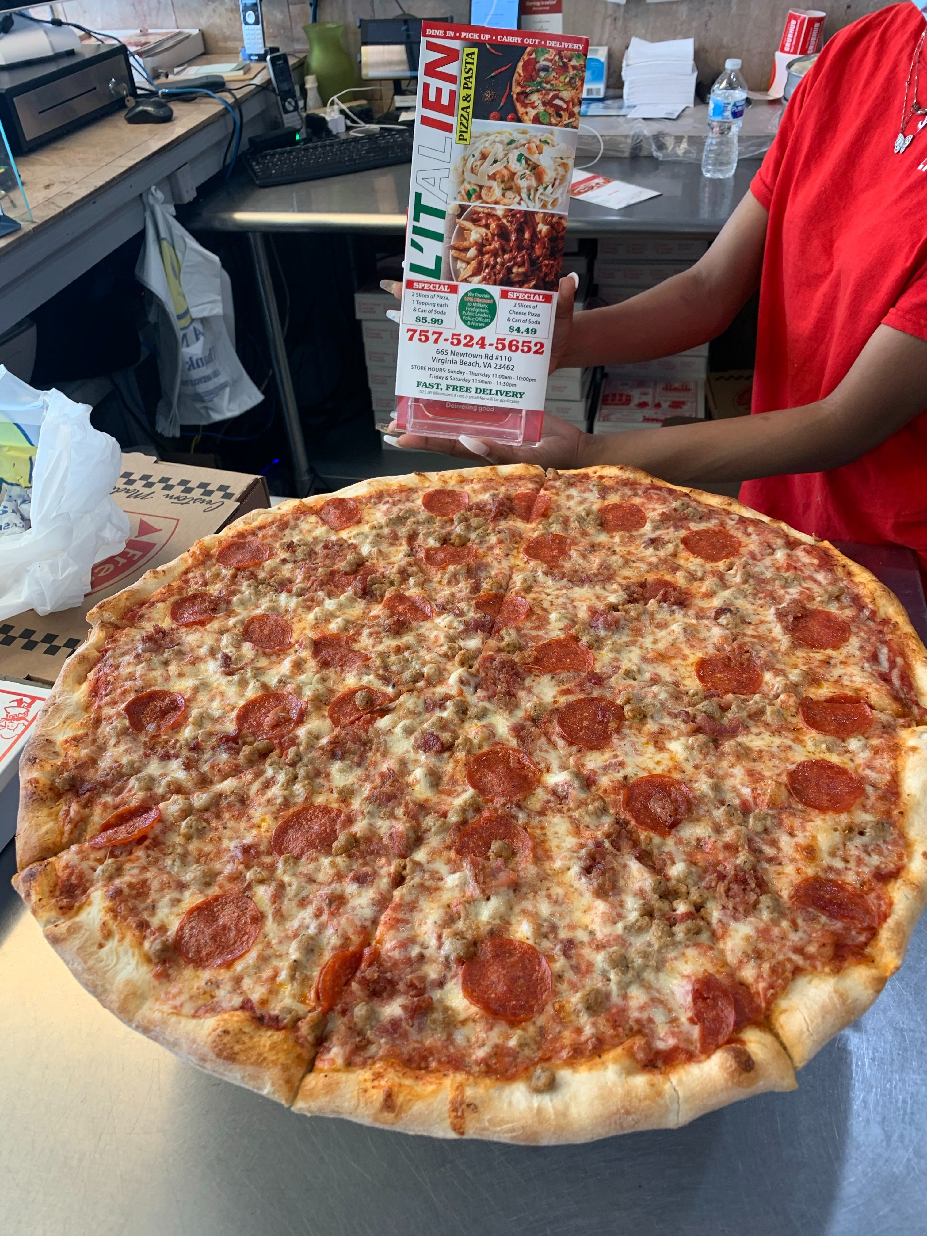 Litalien Pizza & Pasta - 665 Newtown Rd, Virginia Beach, VA 23462