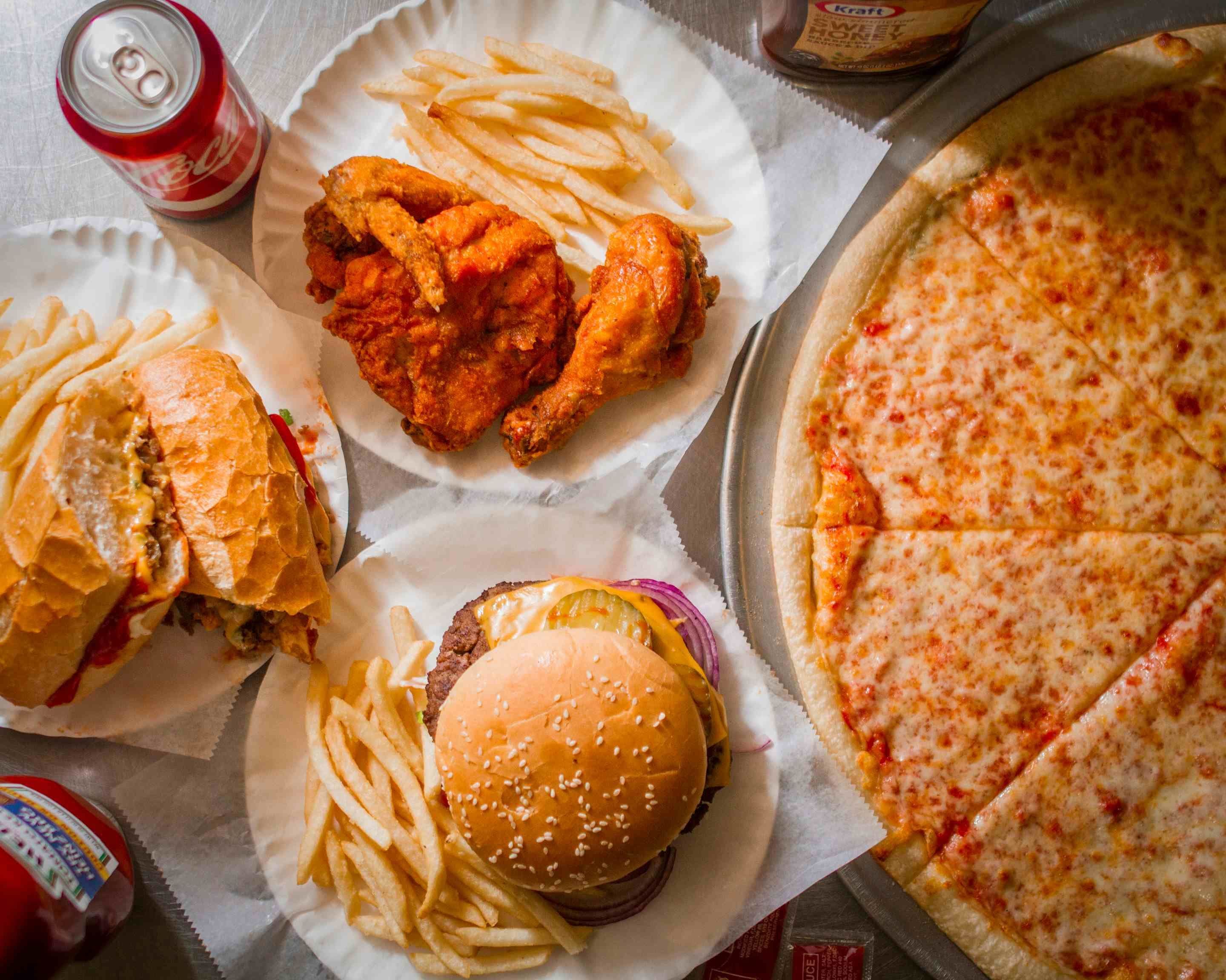 Crown Fried Chicken Pizza Brooklyn NY 1147 Fulton St Hours Menu Order