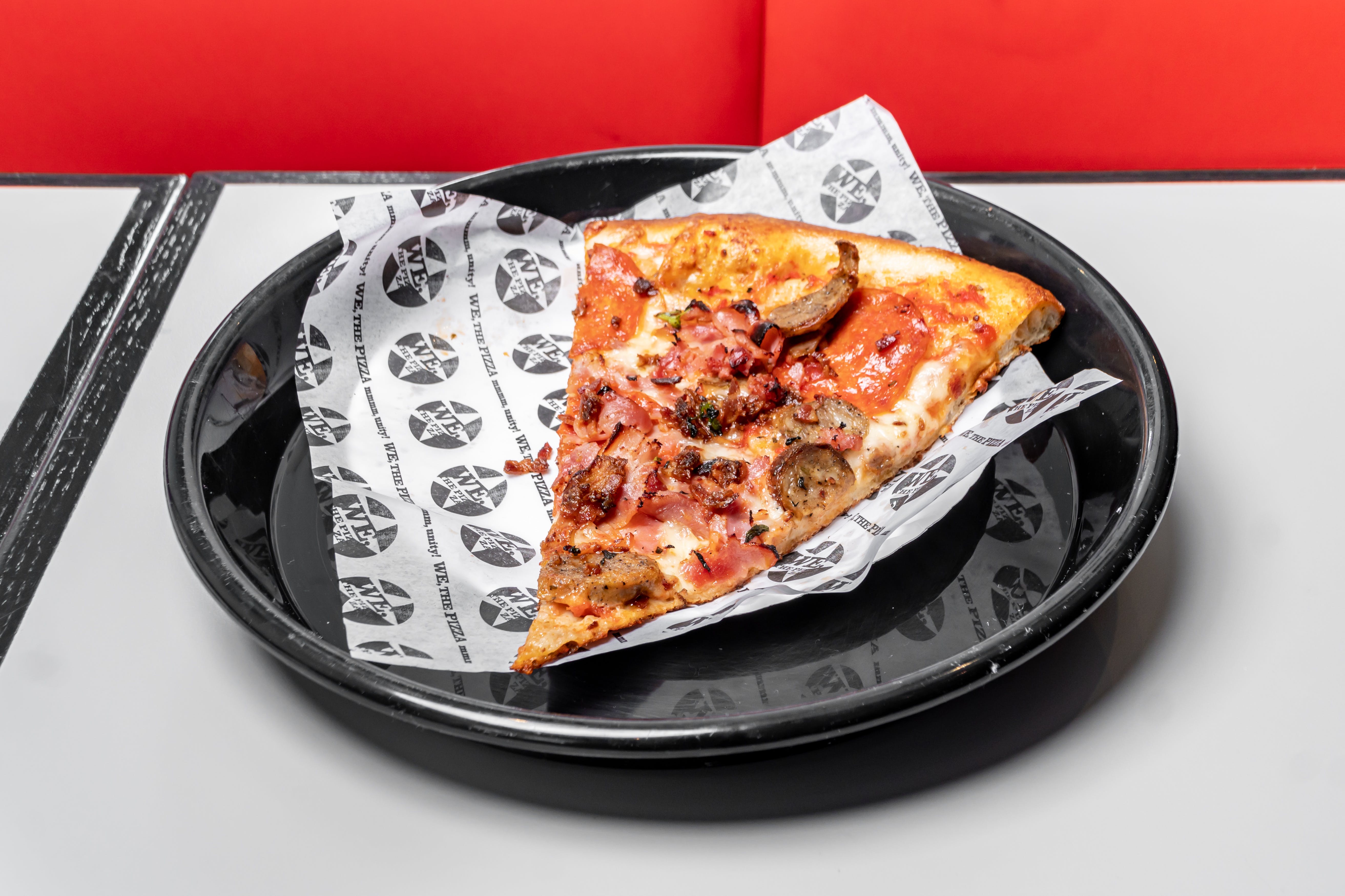 We, The Pizza Menu Pizza Delivery Arlington, VA Order Slice