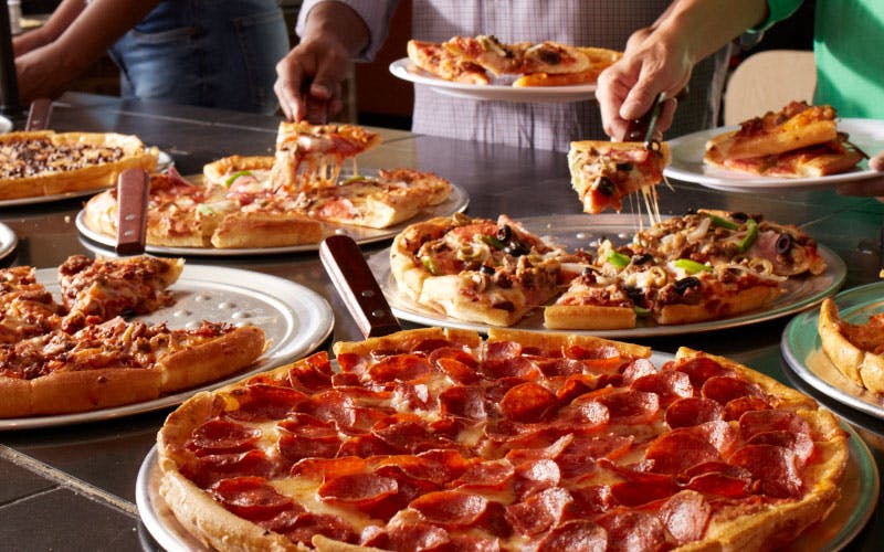 Pizza Inn Menu Carlsbad, NM Order Delivery Slice