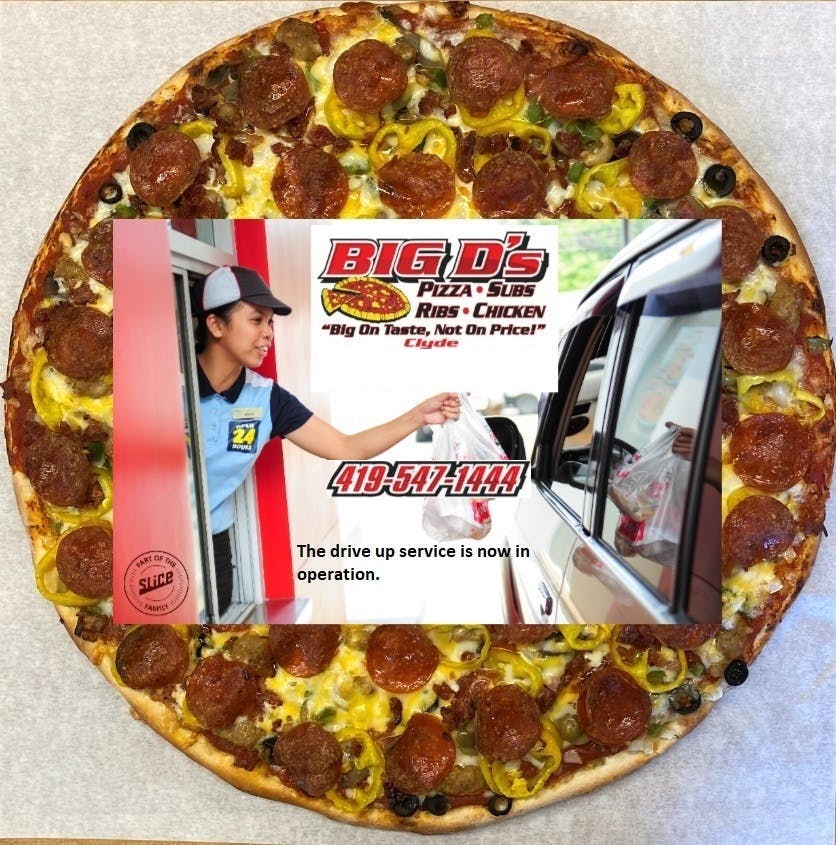 Big D's Pizza hero