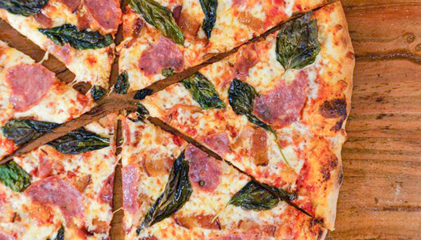 Slasher Pizza hero