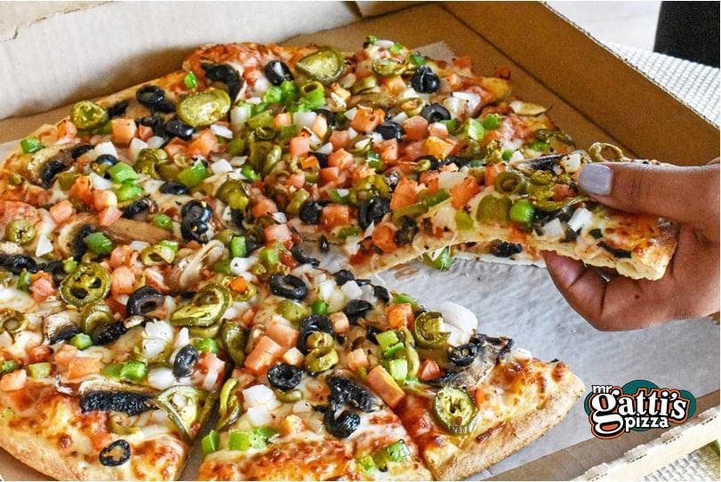 Mr. Gatti's Pizza Menu Pizza Delivery Kingwood, TX Order Slice