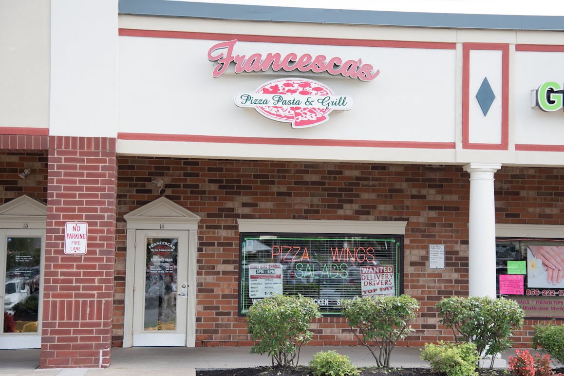 Francesca's Pizza, Pasta & Grill Mt Laurel Menu & Hours Order