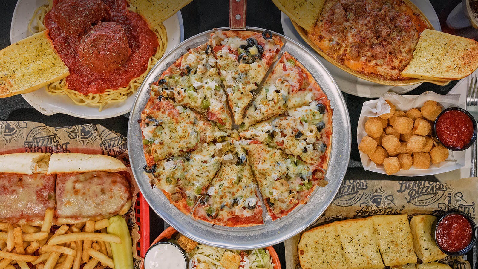 Derby City Pizza Menu Pizza Delivery Louisville, KY Order Slice