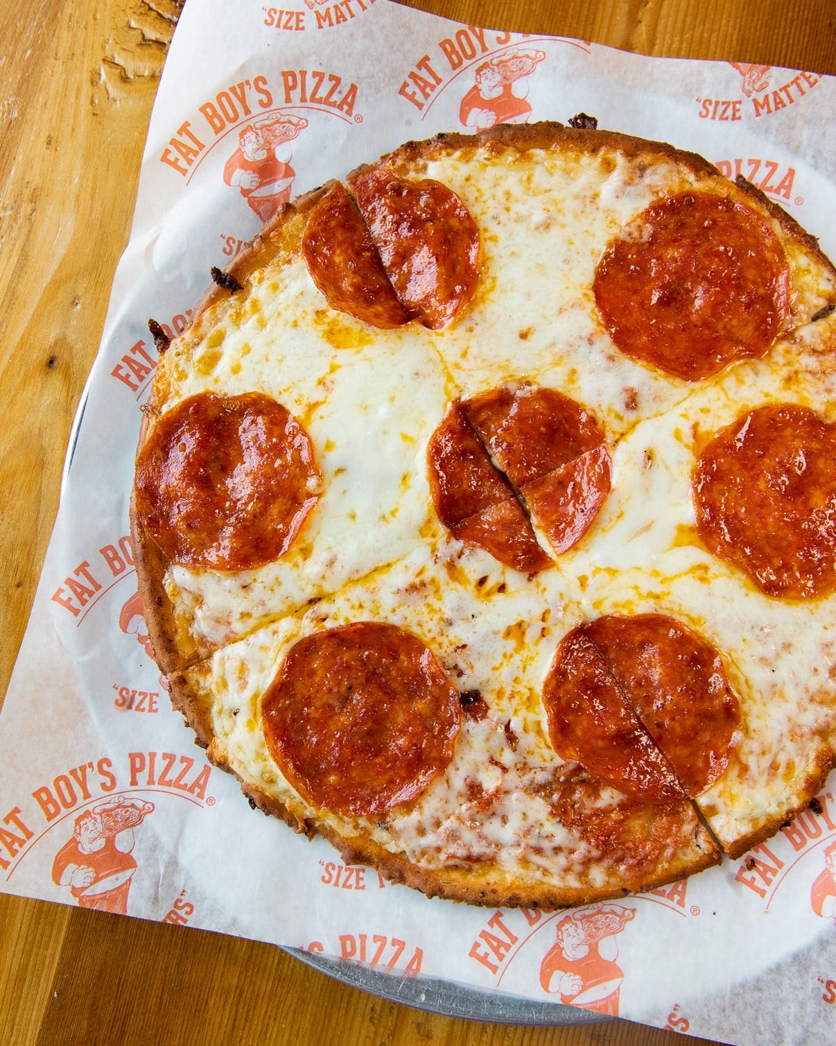 Fat Boy's Pizza Menu Pizza Delivery New Orleans, LA Order Slice