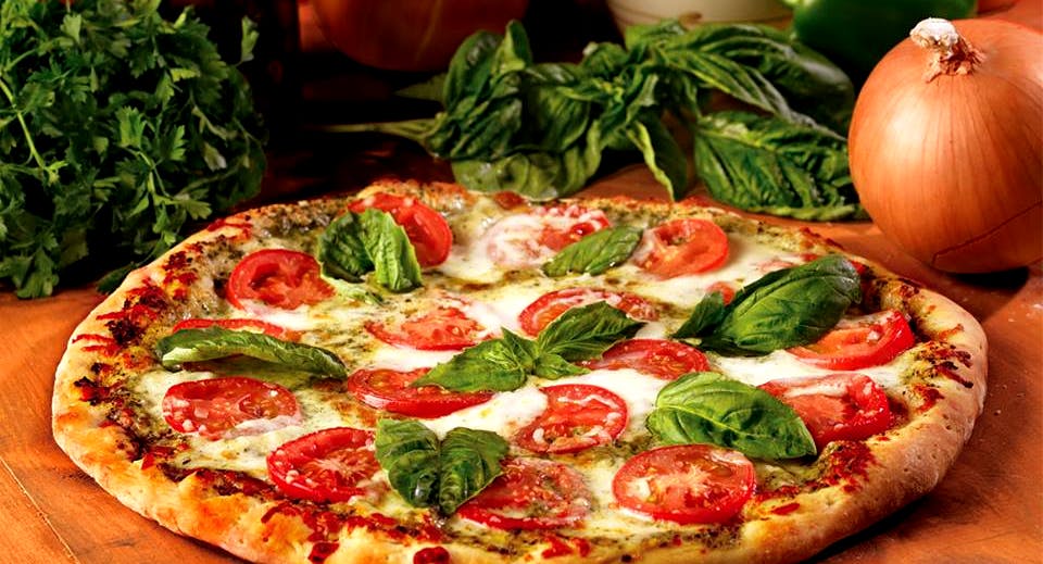 Amore Pizza Menu Scarsdale, NY Order Delivery Slice