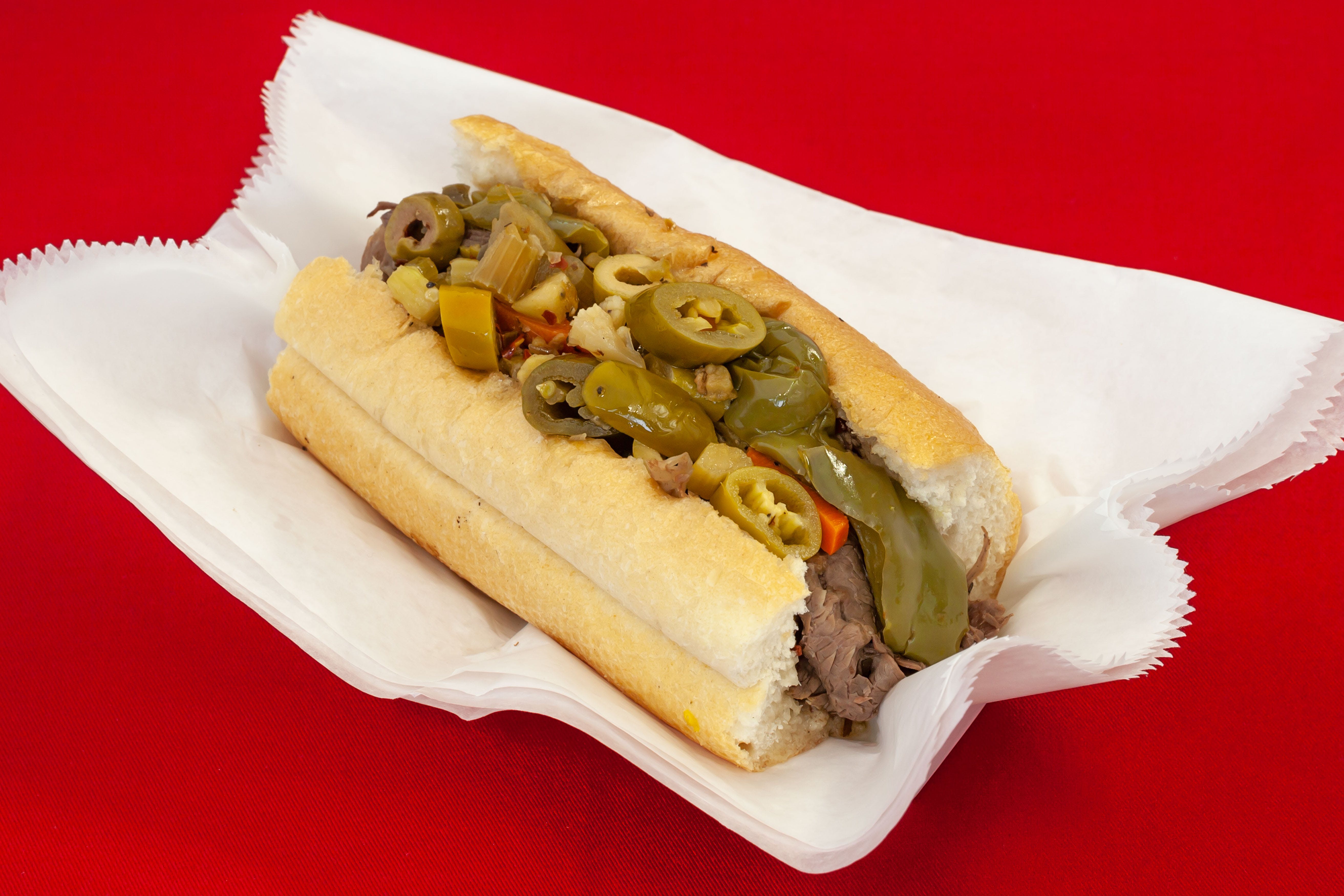Roma's Italian Beef, Sausage & Pizza hero