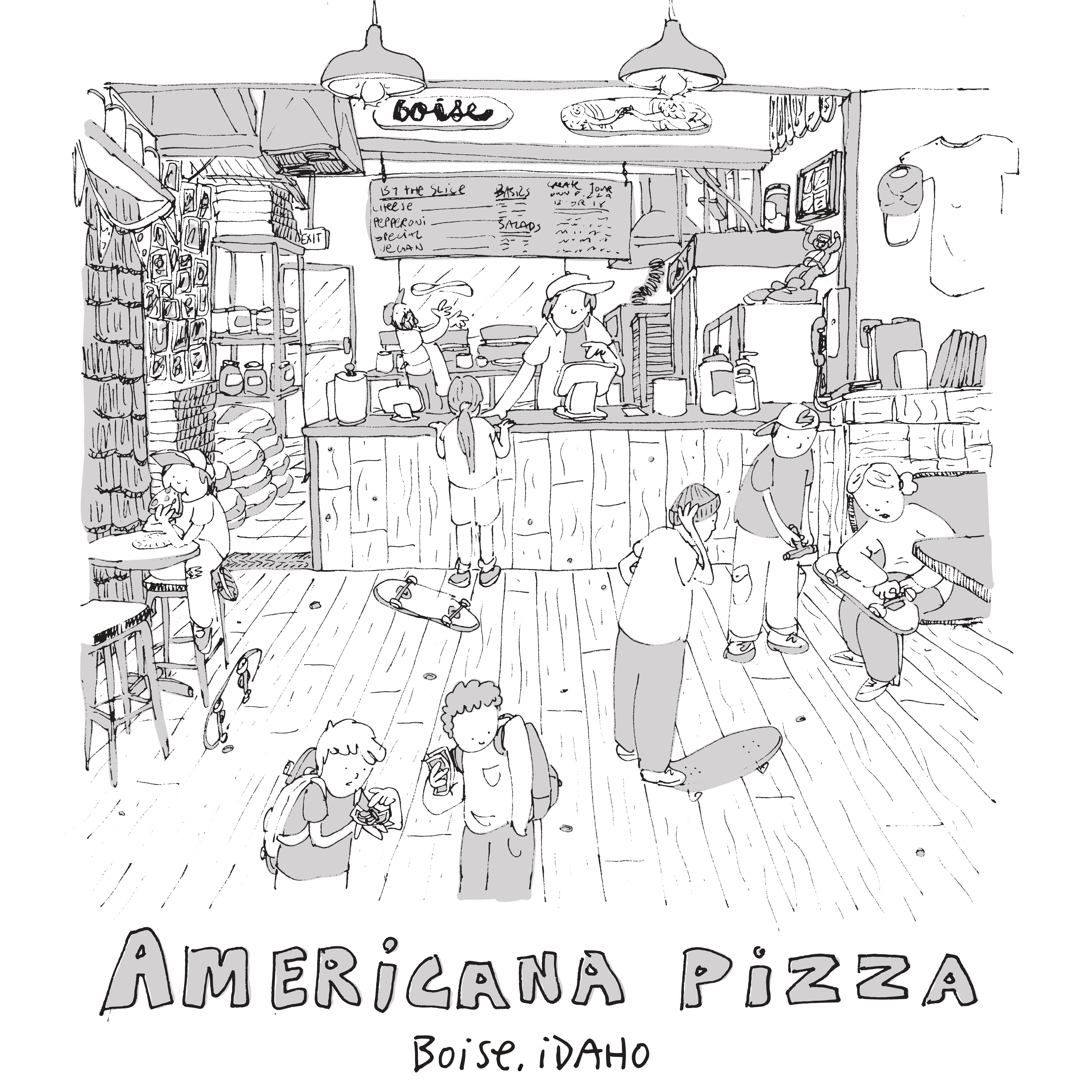 Americana Pizza hero